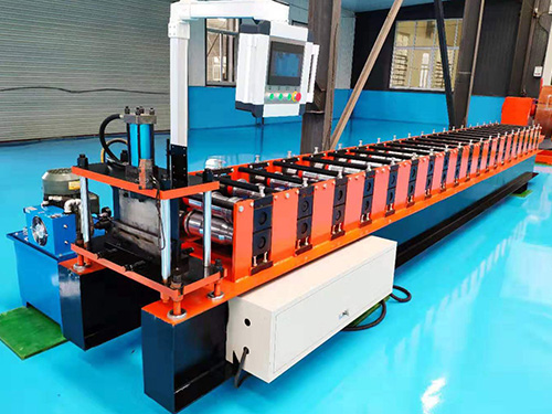 Decorative wall panel forming machine