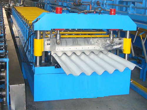 Heavy speed roofing sheet roll forming machine