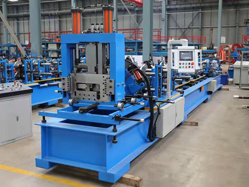 Automatic C Z purlin roll forming machine