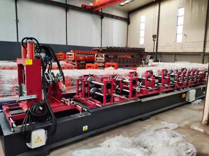 Automatic C Z purlin forming machine