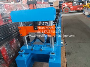 Ridge cap roll forming machine