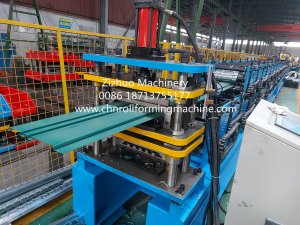 Double layer PC Cuadro15x23-PC Cuadro Irregular texturado wall panel roll forming machine